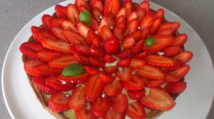 Tartes aux fraises 