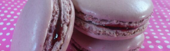 Macarons framboise